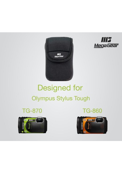 MG794 Olympus Tough Tg-5, Tg-4 Neopren Kamera Kılıfı