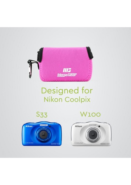 MG792 Nikon Coolpix W100, S33 Neopren Kamera Kılıfı indirimleri