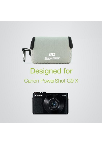 MG695 Powershot G9 X Mark Iı, G9 X Neopren Kamera Kılıfı
