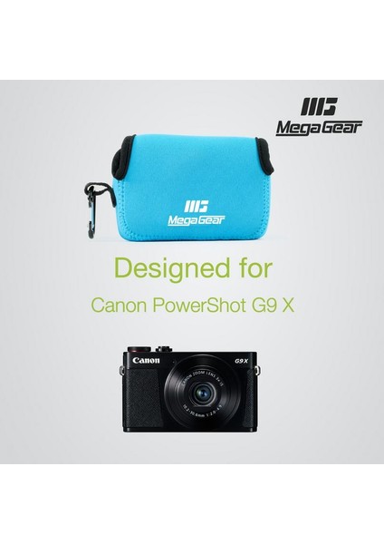 MG697 Powershot G9 X Mark Iı, G9 X Neopren Kamera Kılıfı