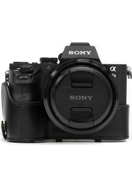 Sony Alpha A7S II, A7R II, A7II Suni Deri Kamera Çantası