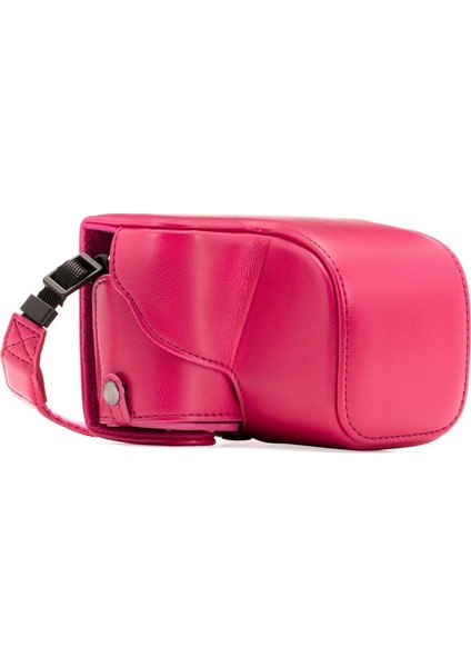 Sony Alpha A6000 A6300(16-50mm) Suni Deri Kamera Çantası