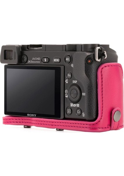 Sony Alpha A6000 A6300(16-50mm) Suni Deri Kamera Çantası fiyatları