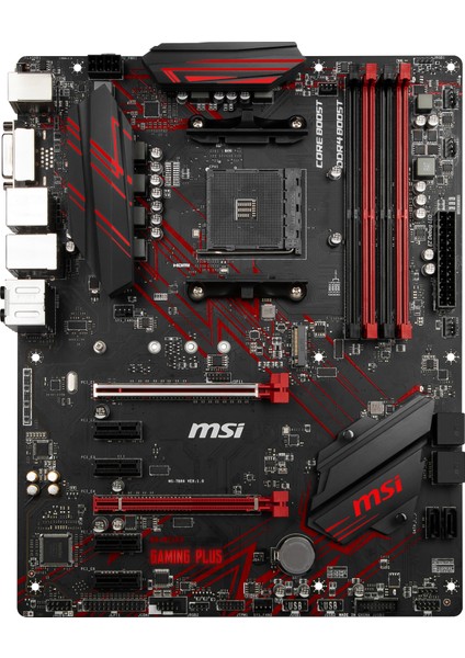B450 Gaming PLUS Amd 3466(OC) DDR4 Soket ATX Anakart