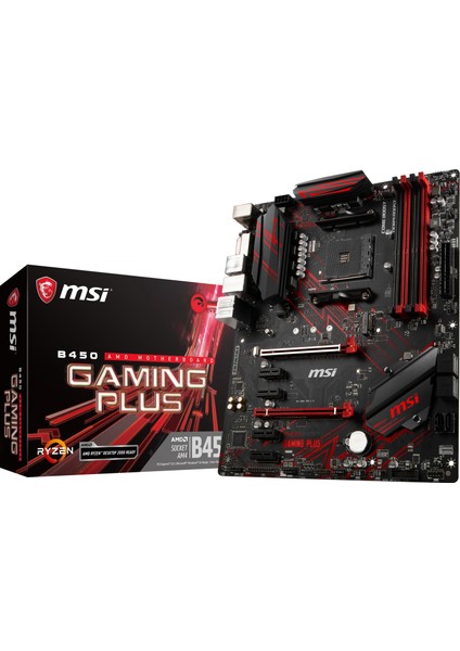 B450 Gaming PLUS Amd 3466(OC) DDR4 Soket ATX Anakart