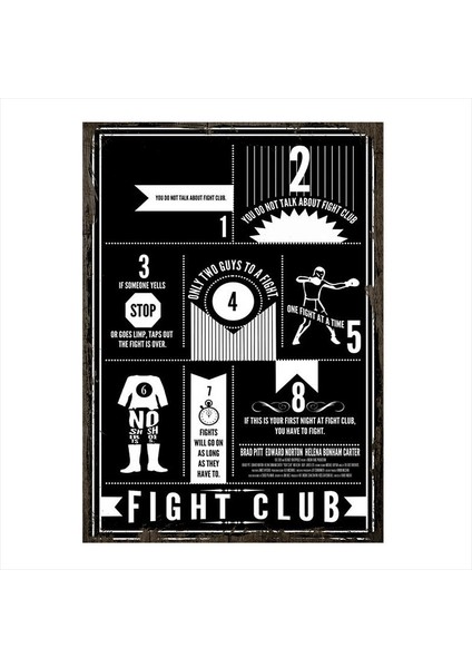 Ahşap Tablo Dövüş Kulübü Kurallar