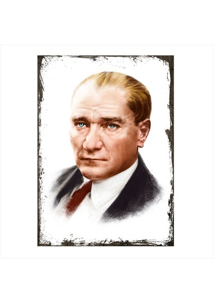 Ahşap Tablo Mustafa Kemal Atatürk