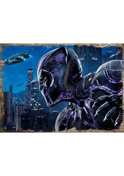 Ahşap Tablo Marvel Çizgi Roman
