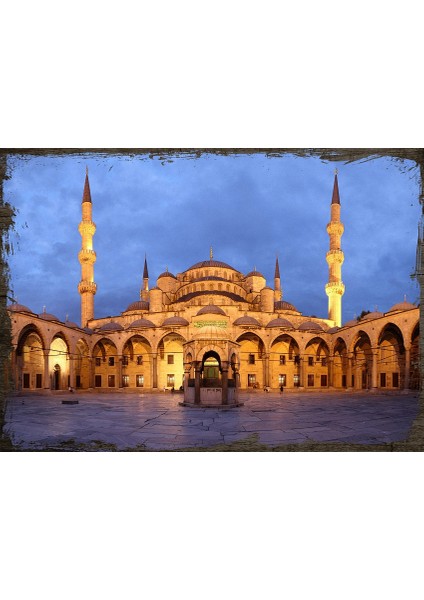 Ahşap Tablo Sultan Ahmet Camii