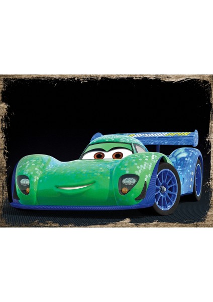 Tablomega Ahşap Tablo Cars 2 - Trailer 2