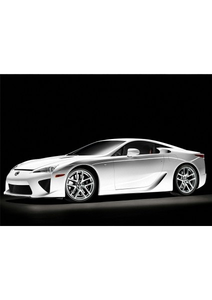 Ahşap Tablo Lexus LFA Nurbyrgring 2
