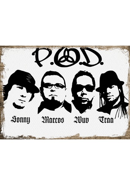 Ahşap Tablo P.O.D. Grup