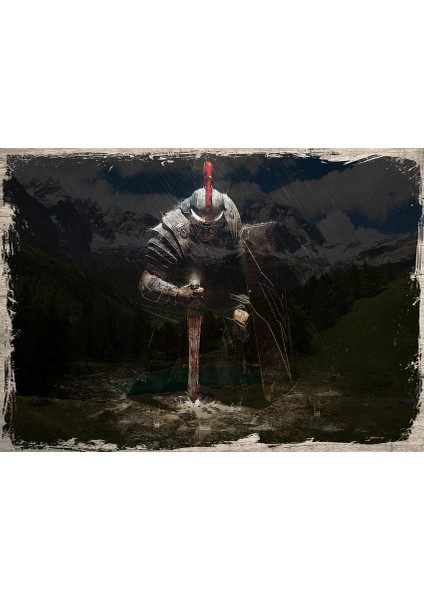 Ahşap Tablo Ryse Son of Rome game