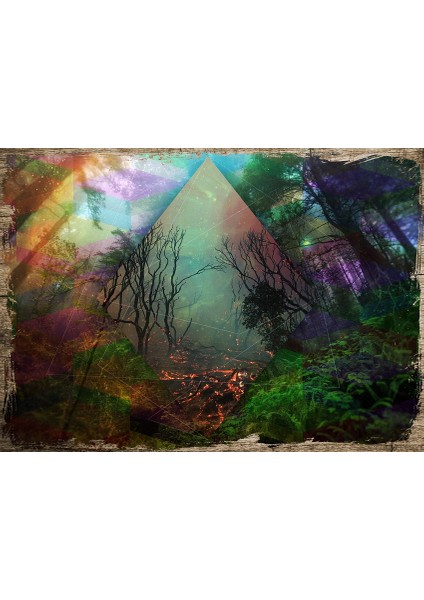 Ahşap Tablo Orman Yangını Geçmiş