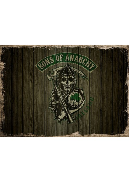Ahşap Tablo Sons Of Anarchy