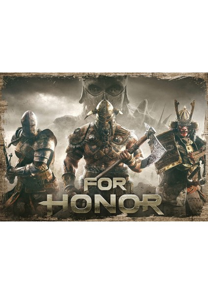 Ahşap Tablo For Honor