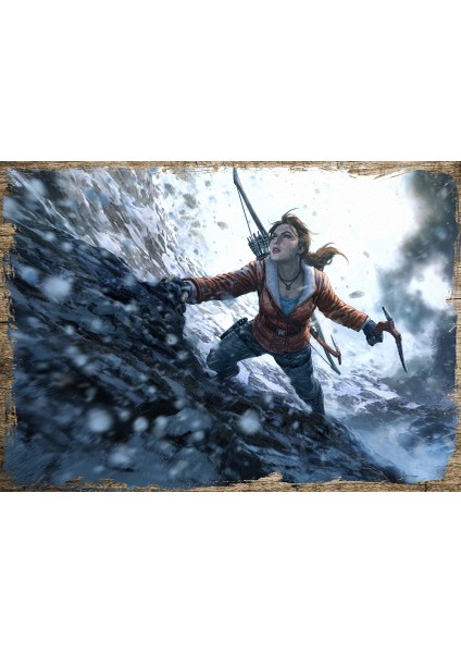 Ahşap Tablo Shadow of the Tomb Raider