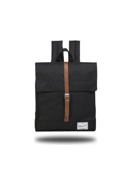 MBS Black Backpack Laptop Bölmeli Sırt Çantası