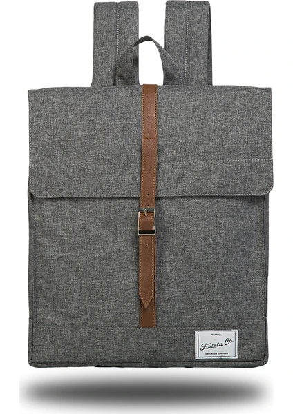 MBS Grey Backpack Laptop Bölmeli Sırt Çantası