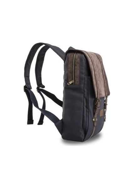 NYP Navy Blue Backpack Laptop Bölmeli Sırt Çantası