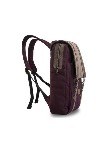 NYP Burgundy Backpack Laptop Bölmeli Sırt Çantası