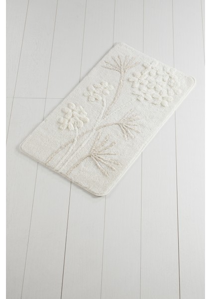 Orkide Ekru 60 x 100 Cm Banyo Halısı