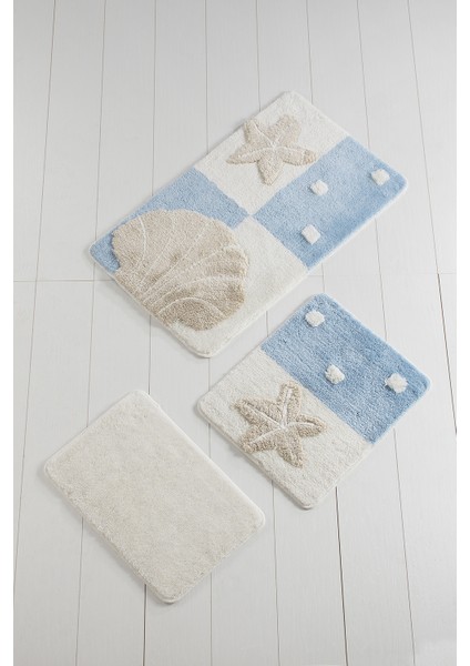 Deniz Yıldızı Mavi 3Lü Set