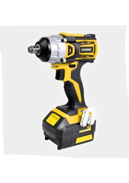 18V Çift Akü 4Ah Kömürsüz Akülü Darbeli Somun Sıkma