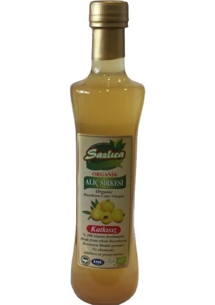 Organik Alıç Sirkesi 500 ml