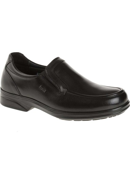 11012 Erkek Siyah Deri Comfort Ayakkabı fiyatları
