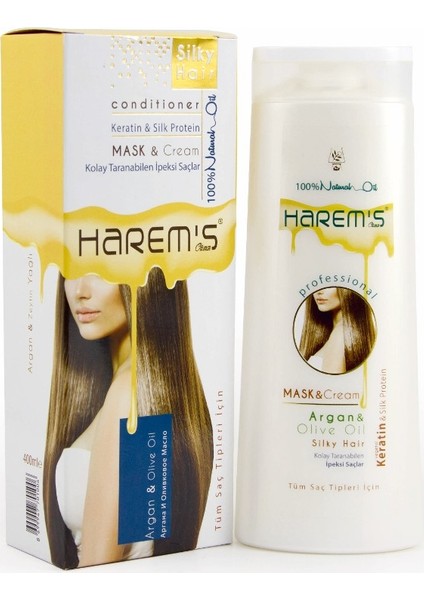 Keratin &Silk Protein Saç Bakım Maskesi&Kremi