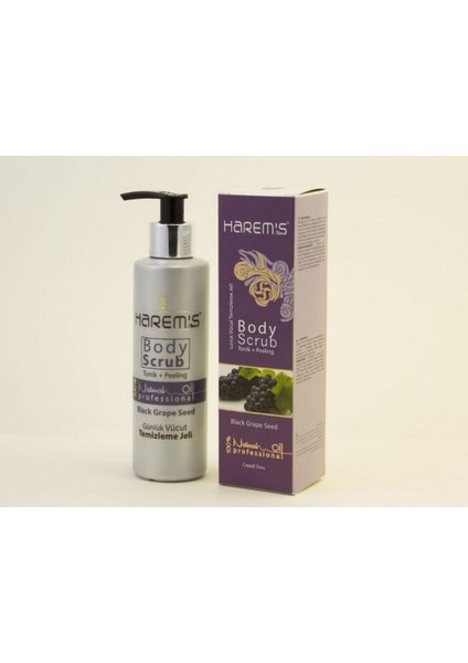 Siyah Üzüm Çekirdeği Body Scrub