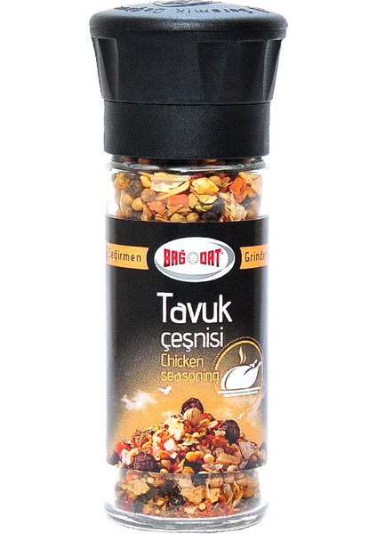 Baharat Tavuk Çeşnisi Cam Değirmen 50 gr