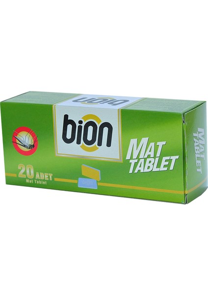 Mat Sinek Kovucu 20 Tablet