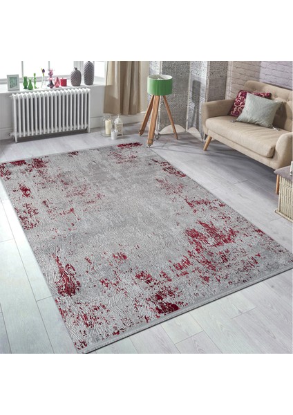 Doku 1082 Gri Saçaklı Halı