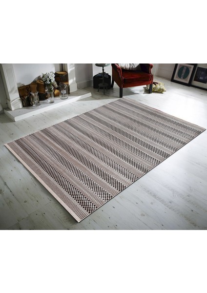 Vals 1551 Koyu Gri Modern Halı