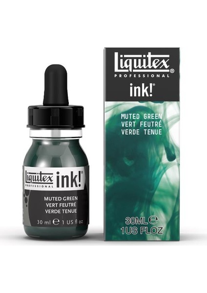 Liquitex Akrilik Mürekkep 30Ml - Muted Green