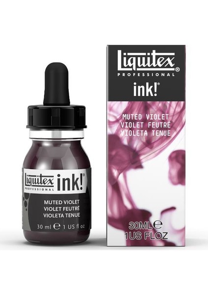 Liquitex Akrilik Mürekkep 30Ml - Muted Violet