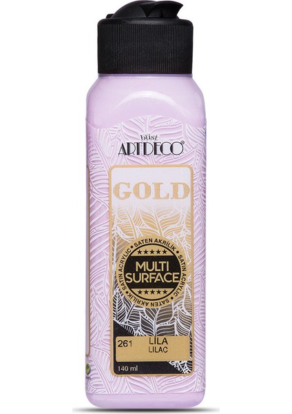 Gold Multi Surface Satin Akrilik Boya 140Ml 261 Lila