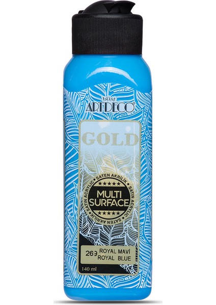 Gold Multi Surface Satin Akrilik Boya 140Ml 269 Royal Mavi
