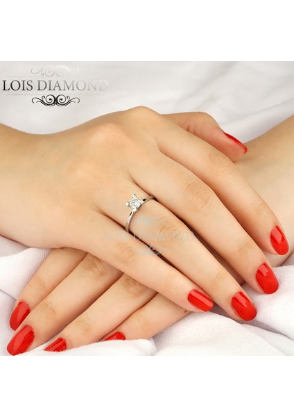 0.60Ct F Color Pırlanta Tektaş Yüzük fiyatları