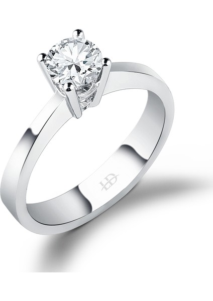 0.70Ct H Color Pırlanta Tektaş Yüzük