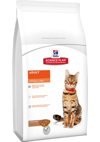 Adult Kuzulu Yetişkin Kedi Maması 10 Kg