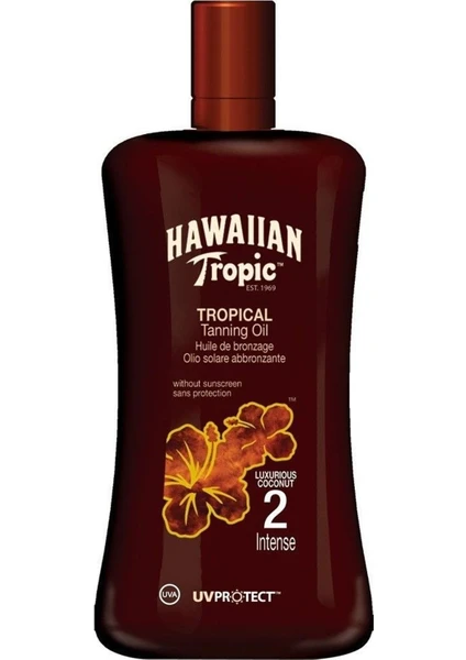 Hawaiian Tropic Yağ Spf2 200Ml