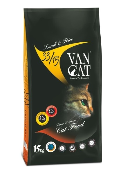 Kuzulu Pirinçli Kuru Kedi Maması 15 kg