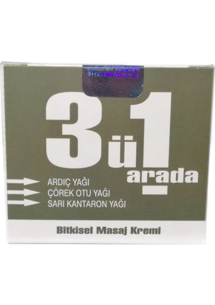 Doğa Derman 3'ü 1 Arada Masaj Kremi 100 ml