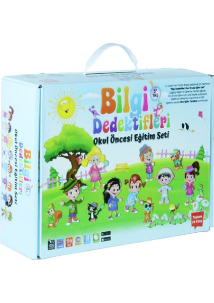 Bilgi Dedektifleri Okul Öncesi Eğitim Seti (24 Kitap)