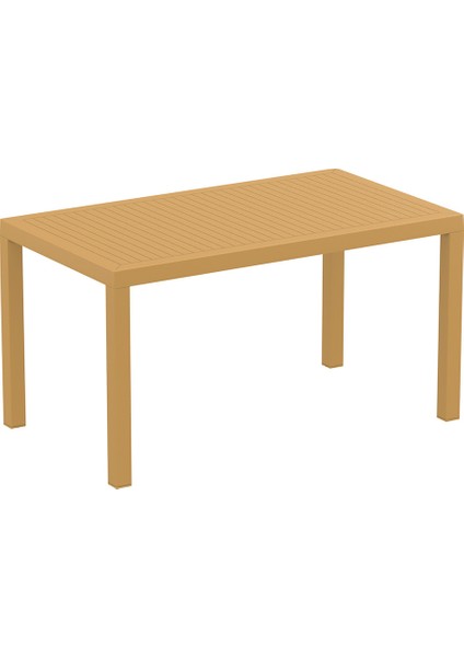 Contract Ares 80X140 Cm Dörtgen Masa Kahverengi