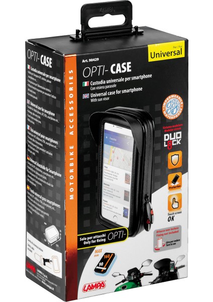 Opti-Case Universal Motosiklet Telefon Kabı 90429 fiyatları