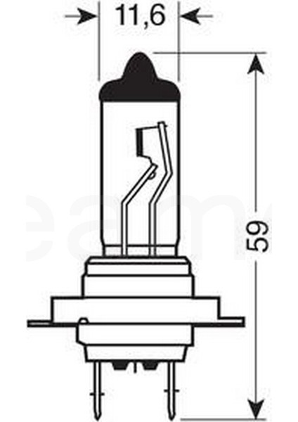 H7 Far Ampulü 12V 55W 91503 fırsatları